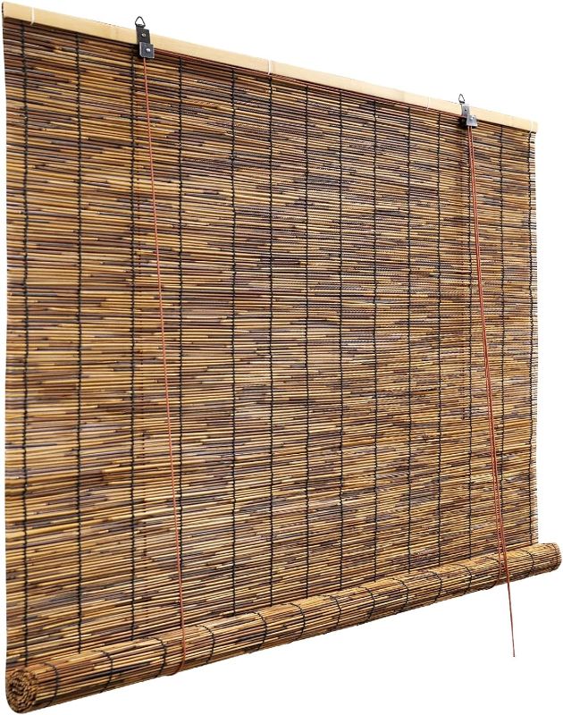 Photo 1 of ***SIMILAR***
***PARECIDO***
HIAPES Bamboo Blinds, Bamboo Shades for Outdoor Patio, Bamboo Shades for Patio, Sun Protection, Breathable, Bamboo Shades are Suitable for Decks, porches, Balconies, and backyards 