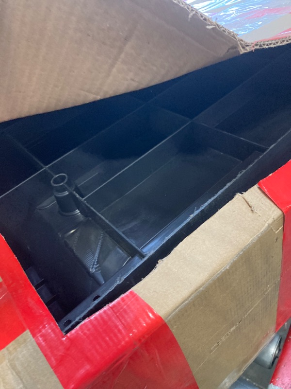 Photo 1 of ***BOX DEMAGE***
Keter Store-It-Out Prime XL 4.75 x 2.6 Foot Resin Outdoor Storage Shed with Double Doors and Easy Lift Hinges, Perfect for Trash Cans, Garden and Yard Tools, and Pool Toys, Black Black Prime XL