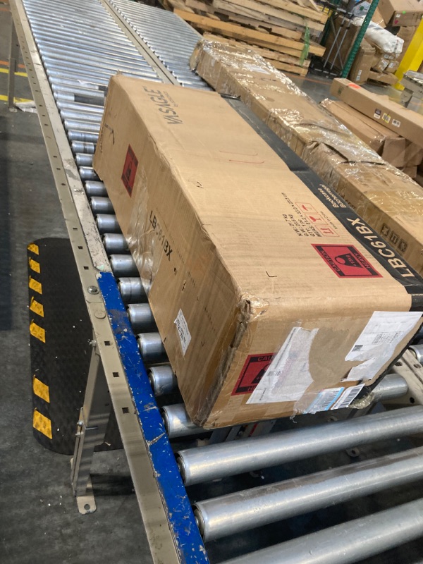 Photo 1 of VASAGLE Bookshelf, 6-Tier Bookcase, Tall Display Shelf, Freestanding Storage Shelf, Room Divider, for Home Office, Living Room, Bedroom, Study, Rustic Brown ULBC61BX Rustic Brown 6-Tier Bookshelf