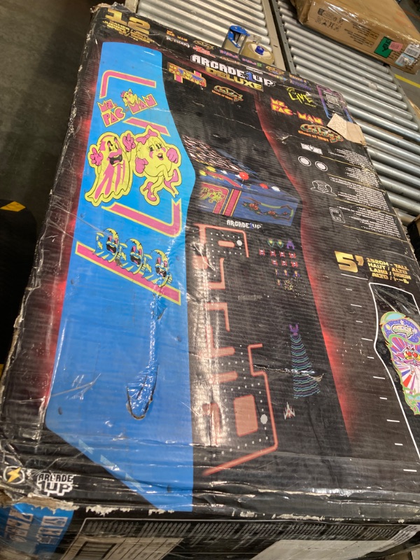 Photo 3 of ***DAMAGE BOX*** ARCADE1UP Class of 81’ Deluxe Arcade Machine for Home - 5 Feet Tall - 12 Classic Games