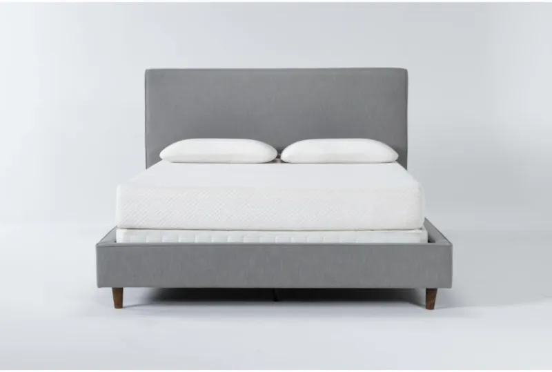 Photo 1 of ** similar to image**
Dean Charcoal Full Upholstered Panel Bed
