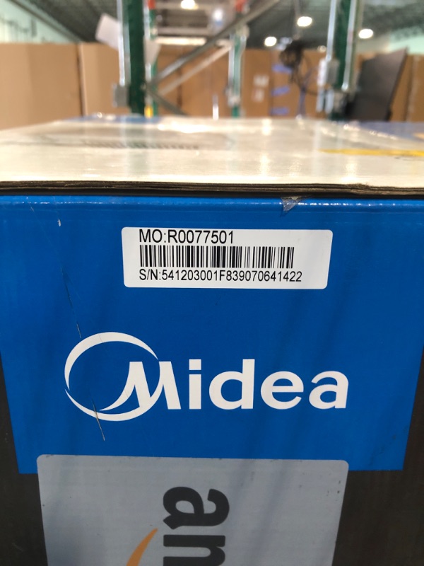 Photo 2 of ****//SOLD AS PARTS//EH03 error code//ALL SALES FINAL****
Midea 12,000 BTU U-Shaped Smart Inverter Air Conditioner–Cools up to 550 Sq. Ft., Ultra Quiet with Open Window Flexibility, Works with Alexa/Google Assistant, 35% Energy Savings, Remote Control 120