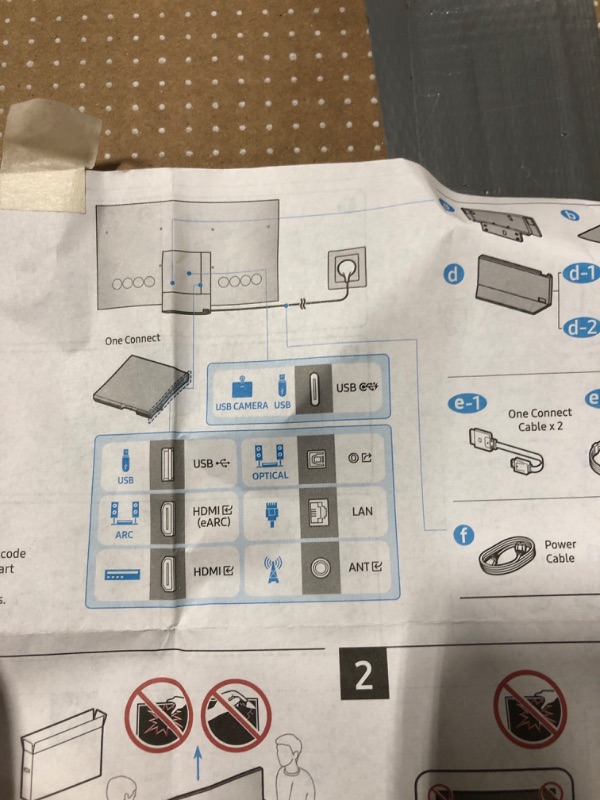 Photo 8 of ** unable to test, has to be connected to 'one connect' **
SAMSUNG 65-Inch Class QLED 8K QN900D Series Neo Quantum HDR Smart TV (QN65QN900D, 2024 Model) w Q990D 11.1.4ch Soundbar w/Wireless Dolby Atmos Audio, Rear Speaker Included, (Newest Model) 65-Inch 