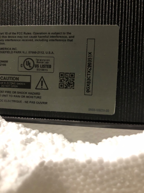 Photo 7 of ** unable to test, has to be connected to 'one connect' **
SAMSUNG 65-Inch Class QLED 8K QN900D Series Neo Quantum HDR Smart TV (QN65QN900D, 2024 Model) w Q990D 11.1.4ch Soundbar w/Wireless Dolby Atmos Audio, Rear Speaker Included, (Newest Model) 65-Inch 