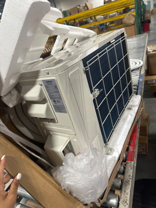 Photo 1 of Cooper & Hunter 30,000 BTU Sophia Series Mini Split Air Conditioner Condenser, 18 SEER, 208/230V with 25' Installation Kit…