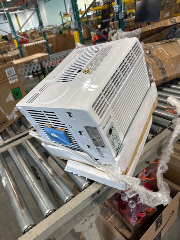 Photo 5 of ****USED*** Keystone, KSTAW06BE 6,000 BTU Window Mounted Air Conditioner with Follow Me LCD Remote Control, Energy Saver and Sleep Mode, 24H Timer, and Auto-Restart, 6000, White White 6000 BTU Cool Only 115V