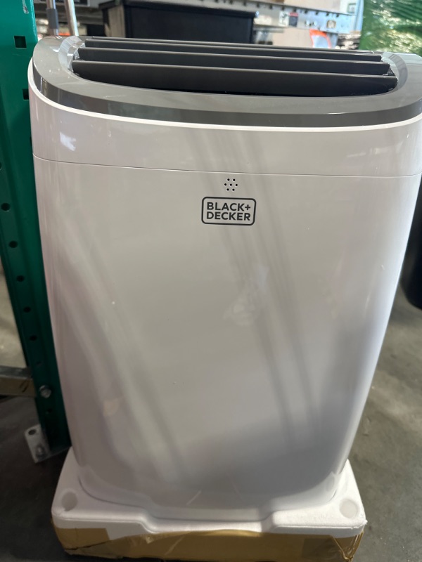 Photo 3 of BLACK+DECKER 10,000 BTU Portable Air Conditioner up to 350 Sq.Ft.with Remote Control, White
