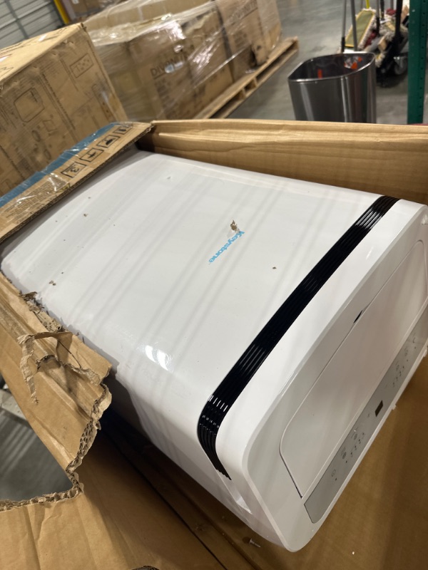 Photo 5 of ***USED*** Keystone 13,000 BTU (8,000 BTU DOE) Portable Aire Conditioner Heat, White (KSTAP13MFHC)
