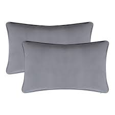 Photo 1 of 2 Gray Velvet pillow cases 22'x22'