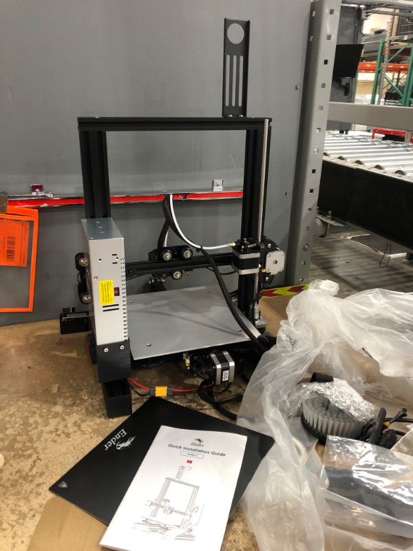 Photo 2 of **NONREFUNDABLE**FOR PARTS OR REPAIR**SEE NOTES**
Official Creality Ender 3 3D Printer Fully Open Source with Resume Printing Function DIY 3D Printers Printing Size 8.66x8.66x9.84 inch