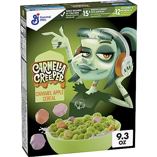 Photo 1 of ** Best By July 30 2024 ** Pack of two, Carmella Creeper Cereal with Monster Marshmallows Limited Edition 9.3 Oz
