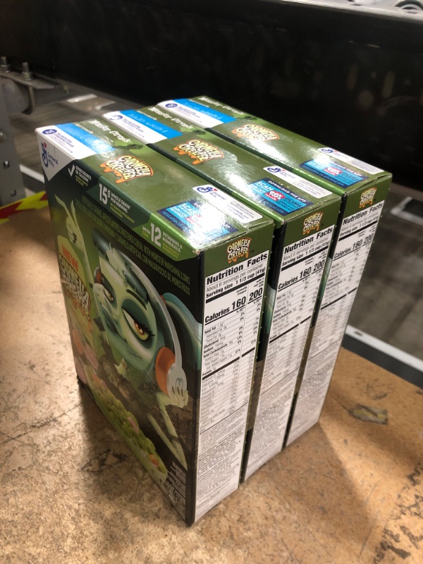 Photo 2 of ** Best By July 30 2024 ** Pack of three, Carmella Creeper Cereal with Monster Marshmallows Limited Edition 9.3 Oz
