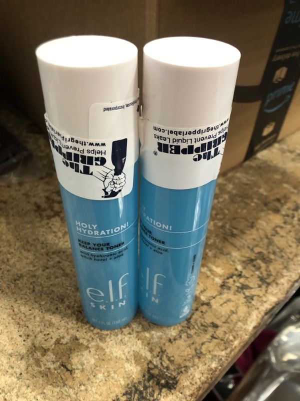 Photo 2 of ** Two Pack ** e.l.f. Keep Your Balance Toner, Gentle, Refreshing, Removes Makeup & Impurities, Hydrates, Cleanses, Soothes, Infused with Hyaluronic Acid, Witch Hazel and Aloe, 5.07 Fl Oz
