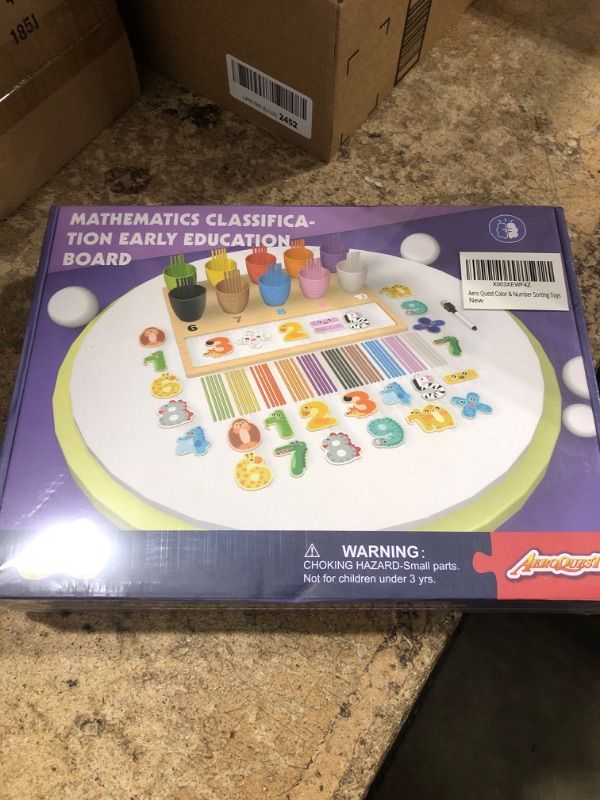 Photo 1 of Aero Quest color and number sorting toys