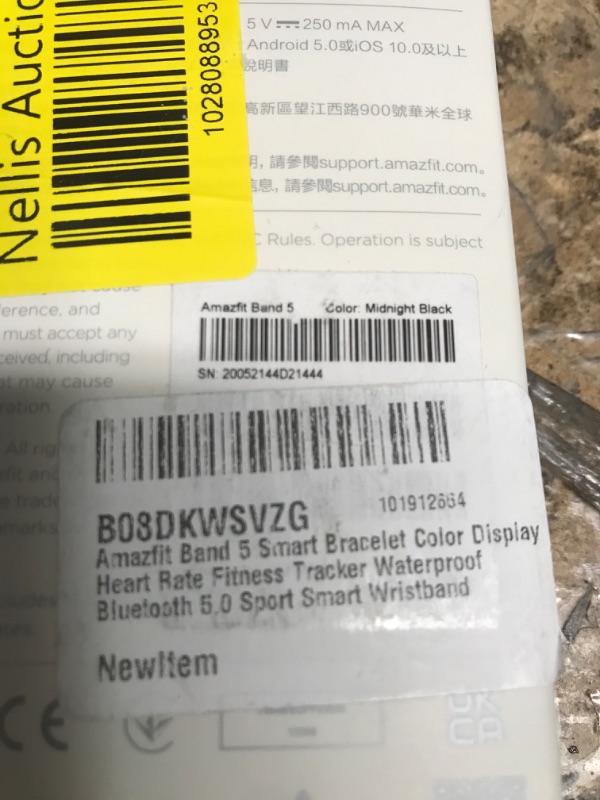 Photo 2 of Amazfit Activity Fitness Tracker with Alexa Built-in, 15-Day Battery Life, Black ------------------------------------------------FACTORY SEALED------------------------- 