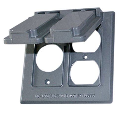 Photo 1 of 1 in. Weatherproof 3-Hole Single Gang Deep Box
