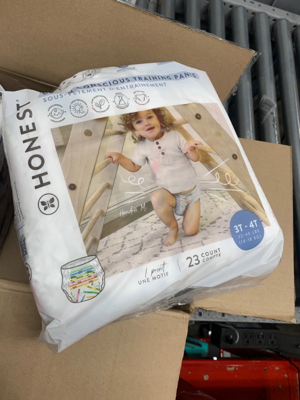Photo 1 of The Honest Honest Training Pants, Animal Abcs, 3T-4T, 23 Count Animal Abcs 23 Count (Pack of 1) 3T/4T