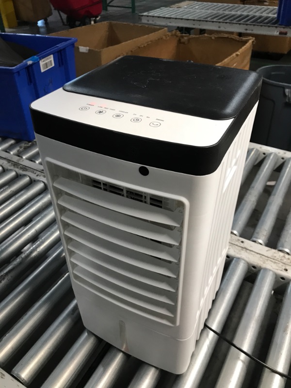 Photo 3 of (READ FULL POST) Evaporative Air Cooler, 3 In 1 Swamp Cooler with 6 Ice Packs, Remote, 12H Timer, Portable Evaporative Cooler with 70° Oscillation, 3 Speeds, 3 Modes, Cooling Fan for Bedroom, Living Room, Office
