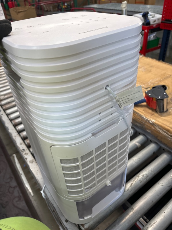 Photo 4 of **NONREFUNDABLE**FOR PARTS OR REPAIR**SEE NOTES**
4-IN-1 Portable Air Conditioners, Evaporative Air Cooler w/4 Modes & 3 Speeds, 15H Timer for Smart Auto-off, 2-Gal Tank for 20H Cooling,17FT Remote,No Hose Needed,120°Oscillating Swamp Cooler White