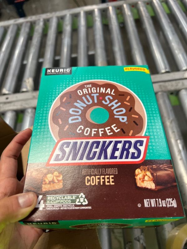 Photo 1 of **EXP 1/27/26**The Original Donut Shop, Snickers Flavored K-Cup Coffee Pods, 24 Count