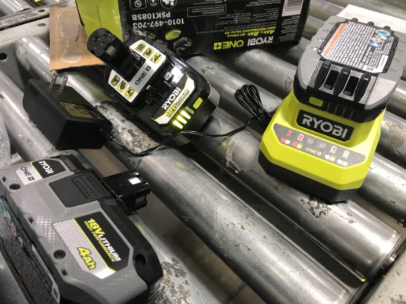 Photo 1 of 18V ONE+ 4AH LITHIUM STARTER KIT 3 BATTERIES
