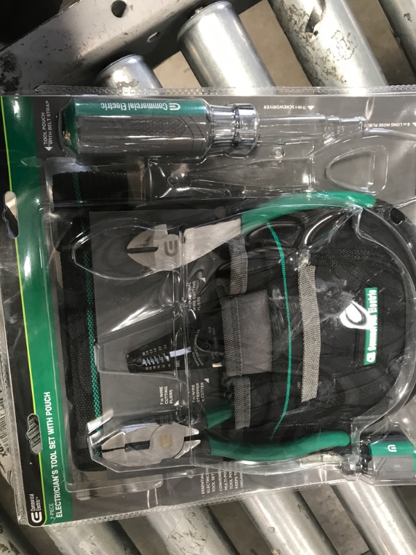 Photo 1 of * MISSING PARTS* 7-Piece Electrician's Tool Set with Pouch