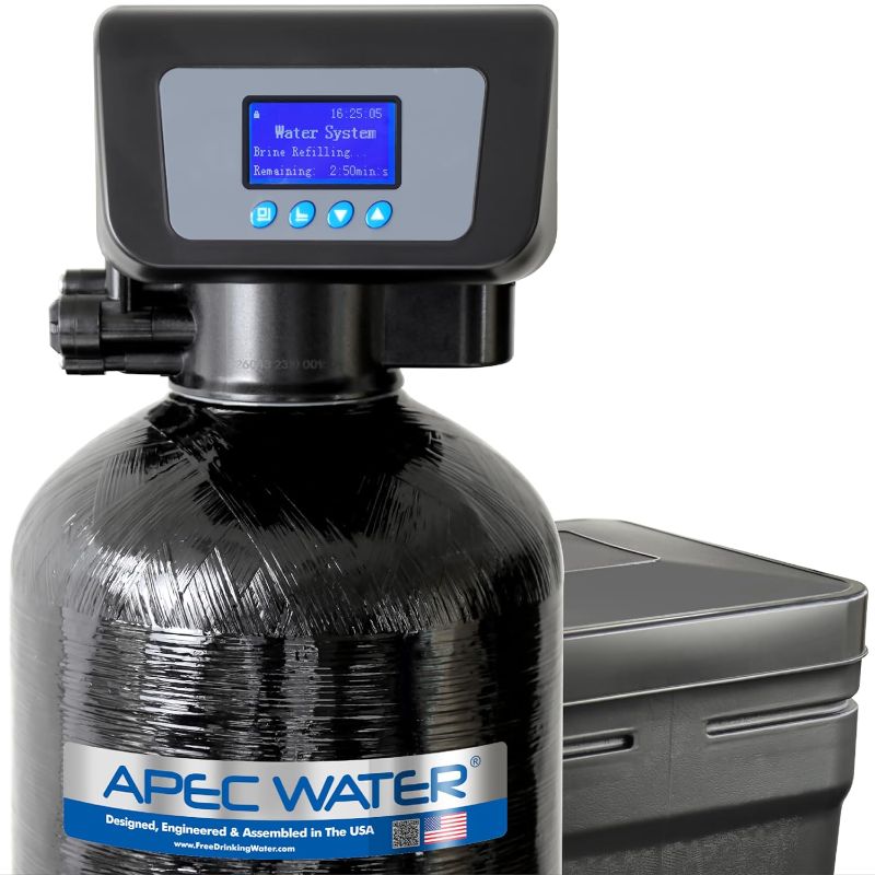 Photo 1 of **SEE NOTES**APEC SOFTENER-HE-30-FG Water Softener, Treats Whole House 1-3 bathrooms, 30K Grains, Luxurious Spa Quality Soft Water, Highly Efficient Digital Control Microprocessor
