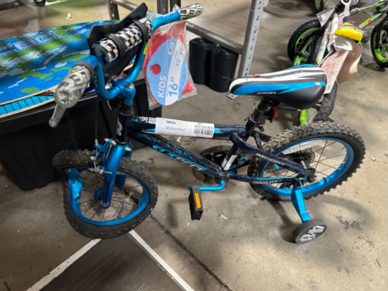 Photo 3 of **SEE NOTES**Dynacraft 16" Suspect Boys Bike with Front Hand Brake, Blue