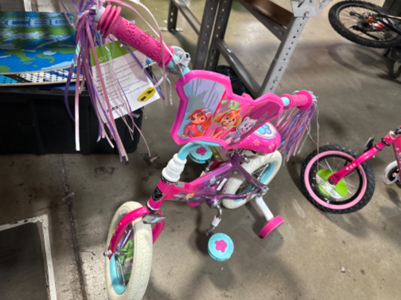 Photo 3 of **SEE NOTES**Paw Patrol 12-inch Girls’ Training Wheel Bike Ages 3+ Years Pink from Huffy
