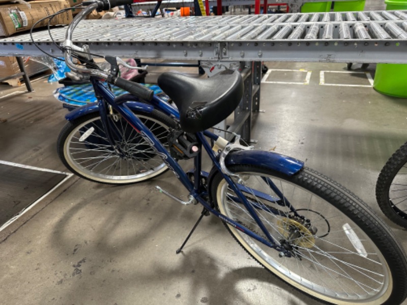 Photo 2 of **SEE NOTES**Kent Men's Belmar 26" Cruiser Bike - Deep Blue
