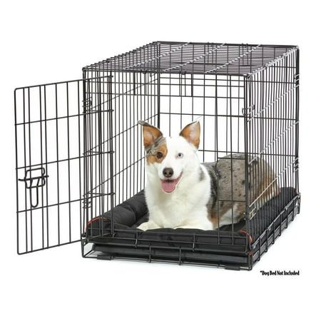 Photo 1 of **see notes**Vibrant Life Single Door Folding Metal Wire Dog Crate with Divider and Tray Black 30
