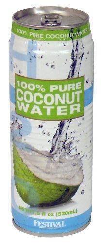 Photo 1 of 
Festival 100% Pure Coconut Water, 17.5 Fl Oz (Pack of 24)