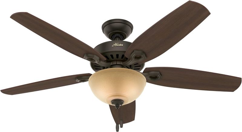 Photo 1 of 
photo for Reference Only***Hunter Fan Company 53091 Builder Deluxe Indoor Ceiling Fan with LED Light and Pull Chain Control, 52", New Bronze Finish
Color:New Bronze finish