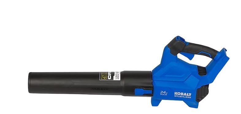 Photo 1 of (READ FULL POST) Kobalt 24-volt 500-CFM 120-MPH Battery Handheld Leaf Blower 