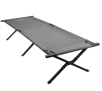 Photo 1 of American Outback Camping Cot
Open size 28.5" x 16.5" x 77"

