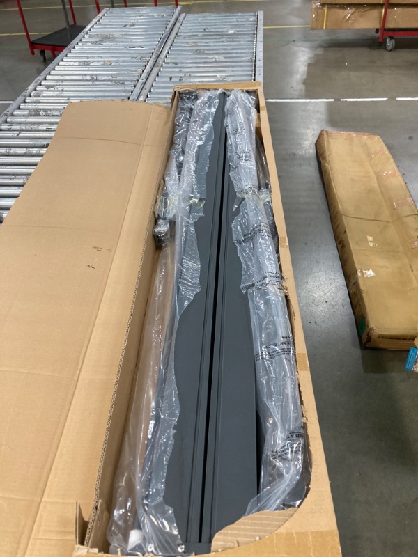 Photo 1 of 290" x 72" Retractable Side Awning,Waterproof & UV-Resistant,Folding Privacy Screen Room Divider Roll Up Balcony?Gray? 290'' X 72'' Gray