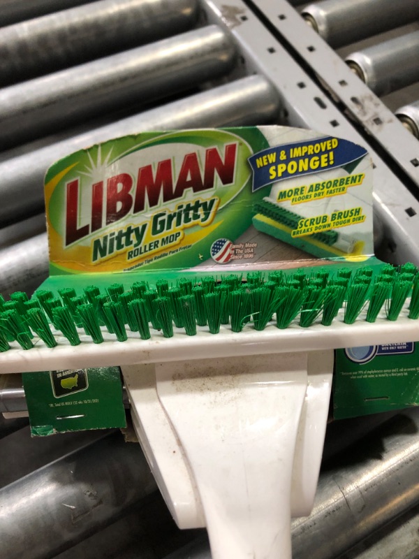 Photo 3 of Libman 2010 Nitty Gritty Roller Mop with Green Cleaning Pads ***STOCK PHOTO REFERENCE ONLY***