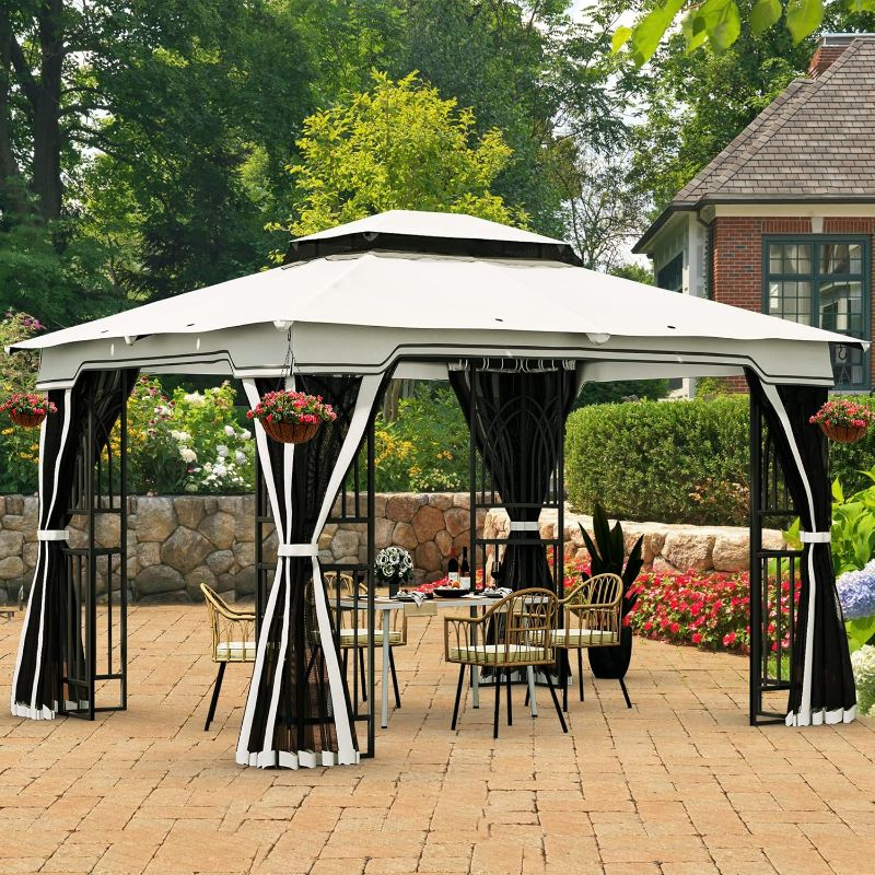 Photo 1 of **red notes** YITAHOME Gazebo Cream/White