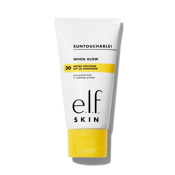 Photo 1 of *8/2025* E.l.f. SKIN Suntouchable Whoa Glow Sunscreen & Primer - Sunburst - SPF 30 - 1.69 Fl Oz
