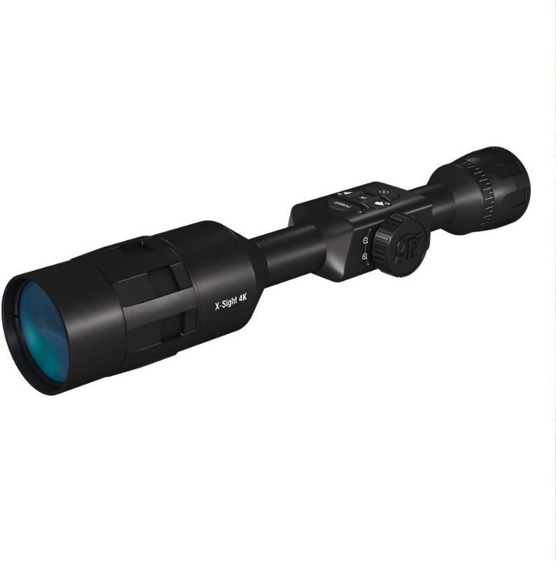 Photo 1 of ***(EXP: )NONREFUNDABLE*** ATN X-Sight 4K Pro Smart Day/Night Hunting Scope w/Ballistics Calc, 3x14 X-SIGHT Resolution, Video Record, Wi-Fi, 18hrs+ Battery
