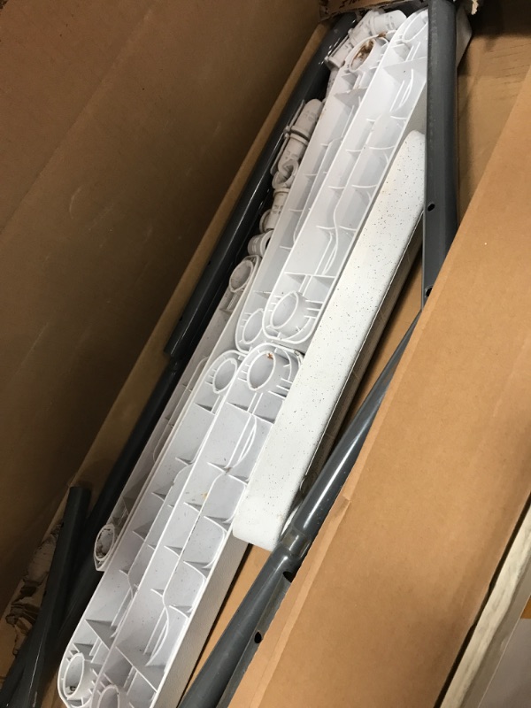Photo 1 of ***HEAVILY USED - MISSING PARTS - UNTESTED - SEE COMMENTS***
Intex 14 Foot x 42 inch Prism Frame Above Ground Swimming Pool Set