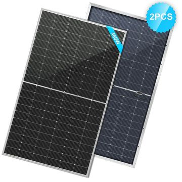 Photo 1 of *MINOR DAMAGE* 460 WATT BIFACIAL PERC SOLAR PANEL