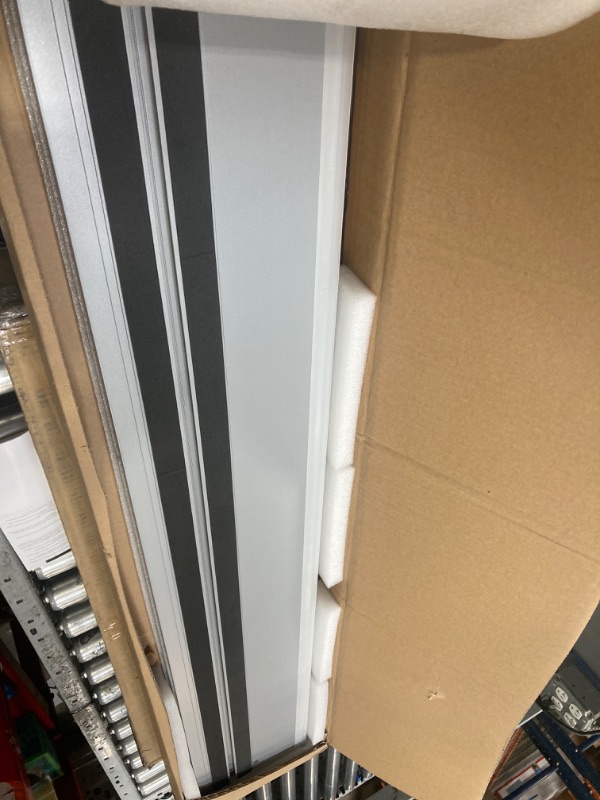 Photo 1 of 110" Makita Track Saws Guide Rail Replacement for Festool, Includes 2 PCS 55" Aluminum Extruded Guided Rails and 2 Guide Rail Connectors for Woodworking Longer Cuts, Sliver