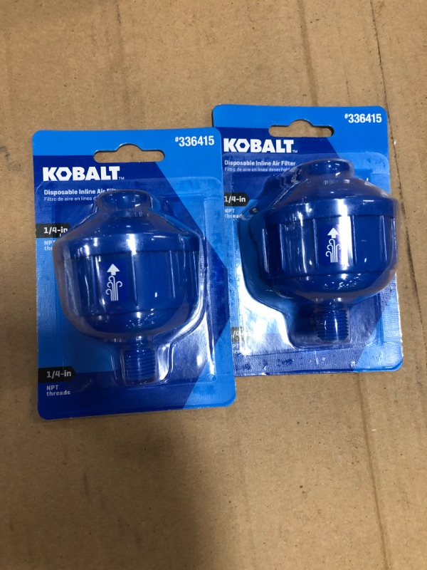 Photo 2 of 2 Pack**Kobalt Disposable Air Filter