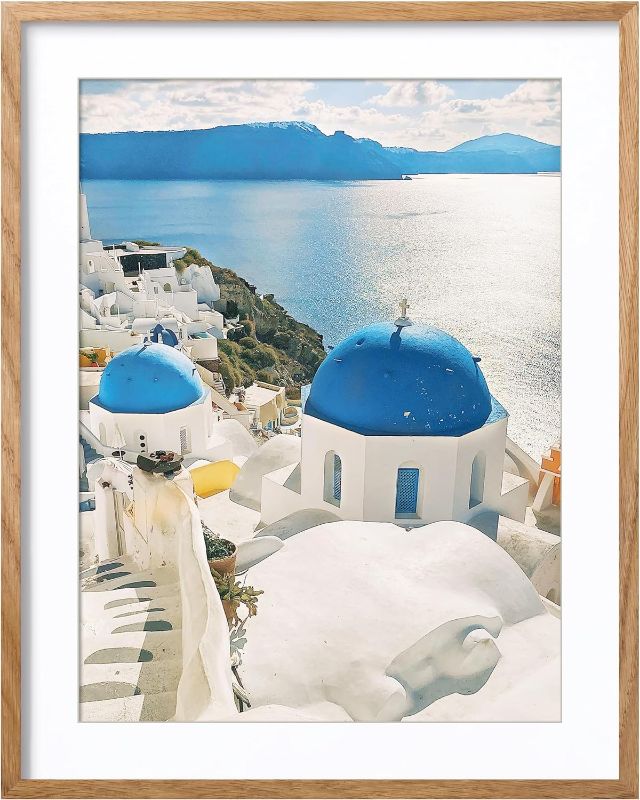 Photo 1 of 
Axeman 20x30 Picture Frame with Mat for 16x24, Solid Oak Wood Poster Frame with Tempered Glass, Wooden 20''x30'' Minimalist Photo Frame with...
Color:Natural
Size:20x30-1P