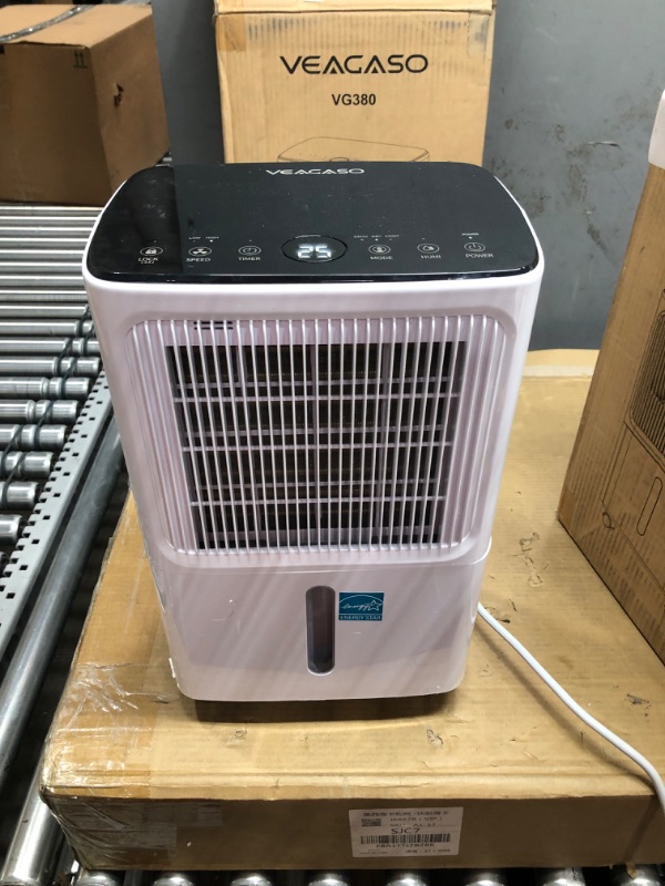 Photo 2 of 
VEAGASO 2500 Sq. Ft Dehumidifier for Basement, 34 Pint Dehumidifiers For Home, Large Room, Auto Drain or Manual Drainage, Digital Control Panel, Auto...