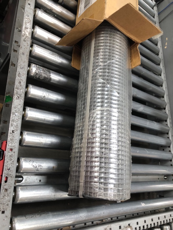 Photo 1 of 1/2 inch Hardware Cloth 24 inch x 50 foot 19 Gauge - Hot Dipped Galvanized After Welding - Chicken Wire Mesh Roll Welded Wire Fencing Wire Cloth Snake Fencing 1/2'' 24in x 50ft