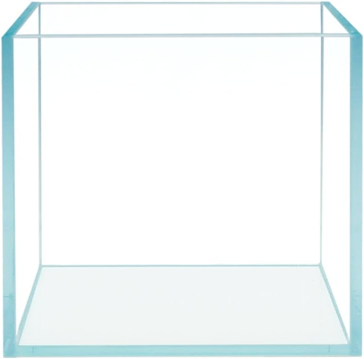 Photo 1 of  Cube Rimless Frameless Extra Clear All Glass Aquarium, Low Iron Glass Tank, 5mm Glass, White Leveling Mat Included, w/Lids Options
