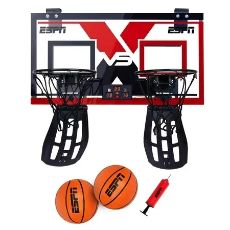 Photo 1 of (READ FULL POST) ESPN 2-Player 23 inch Foldable Bounce Back Over the Door Basketball Game
