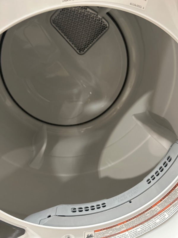 Photo 1 of Whirlpool 7.4-cu ft Stackable Electric Dryer (White) ENERGY STAR
